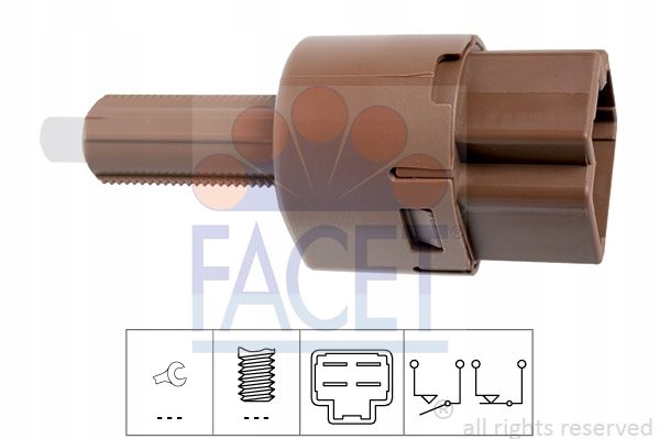 фото №1, Вимикач світла стоп nissan renault 1.5/2.0 dci