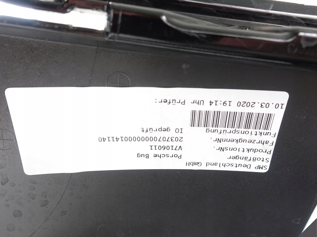 фото №16, Porsche taycan 9j1 19- бампер перед