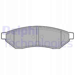 фото №2, Тормозные колодки тормозные delphi lp1946