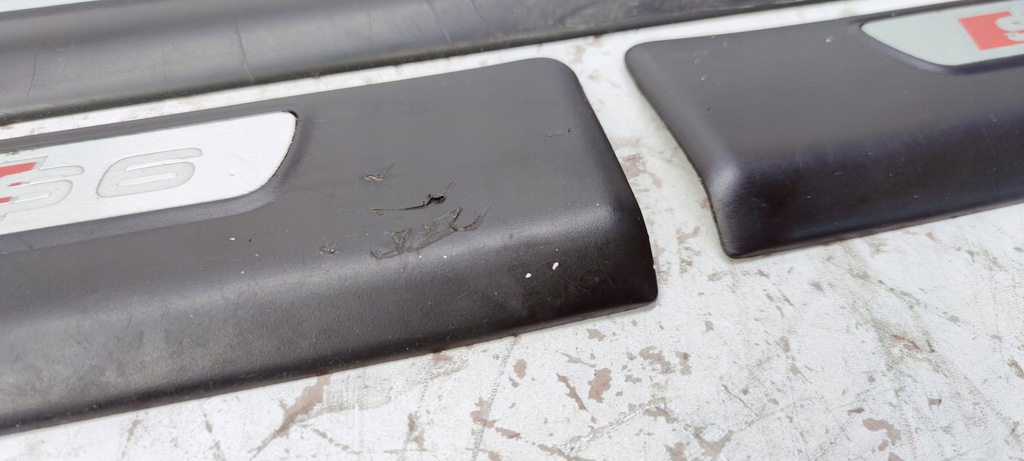 фото №5, Молдинг накладки порогові комплект audi a6 s6 c6