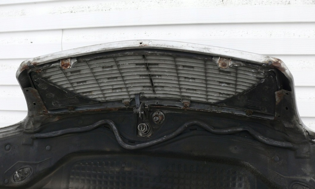 Капот кришка двигуна решітка радіатора впуск повітря mercedes w140 s-klasa 744h Зі Шроту