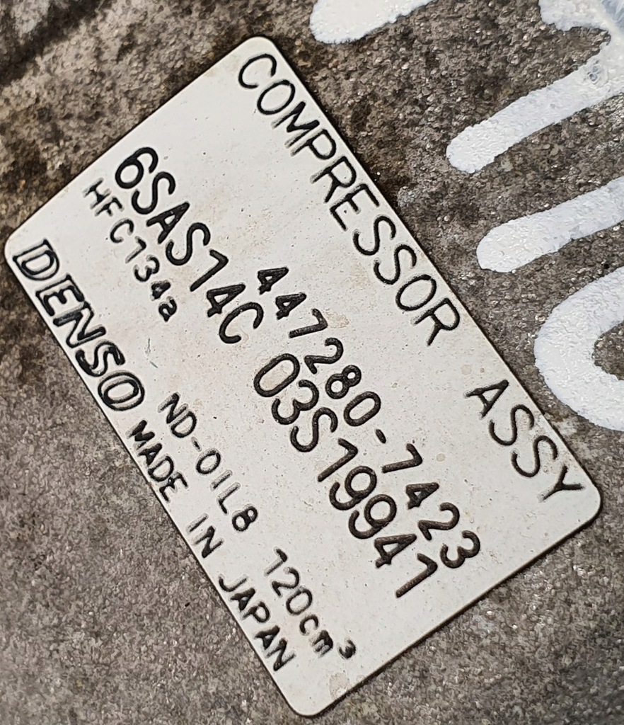 фото №6, Компресор кондиціонера mercedes w176 a0038304460