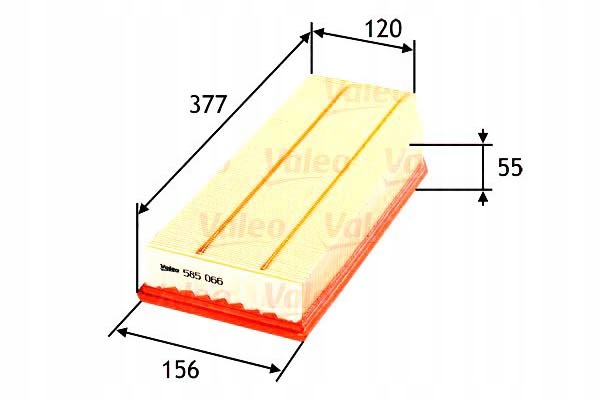 Фільтр повітря mercedes w210 sil.cdi valeo Ціна
