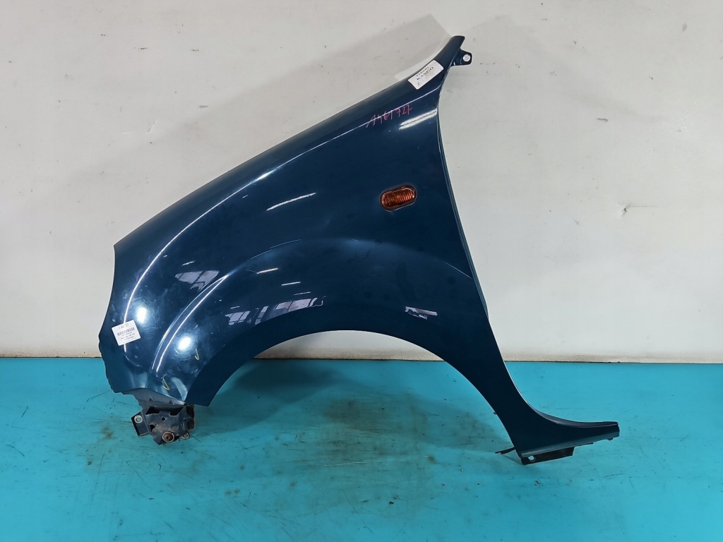 фото №1, Крила перед лівий renault kangoo i 03-08 lift turkusowy