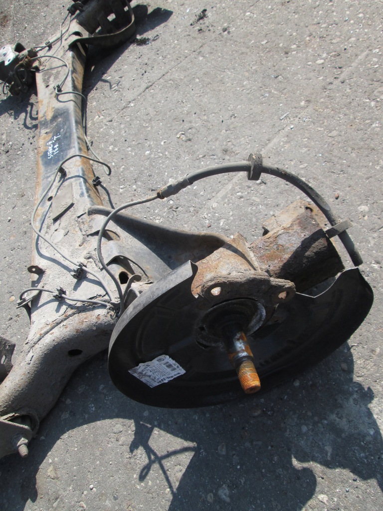 фото №2, Oś задня задня балка підвіска renault scenic ii 03-