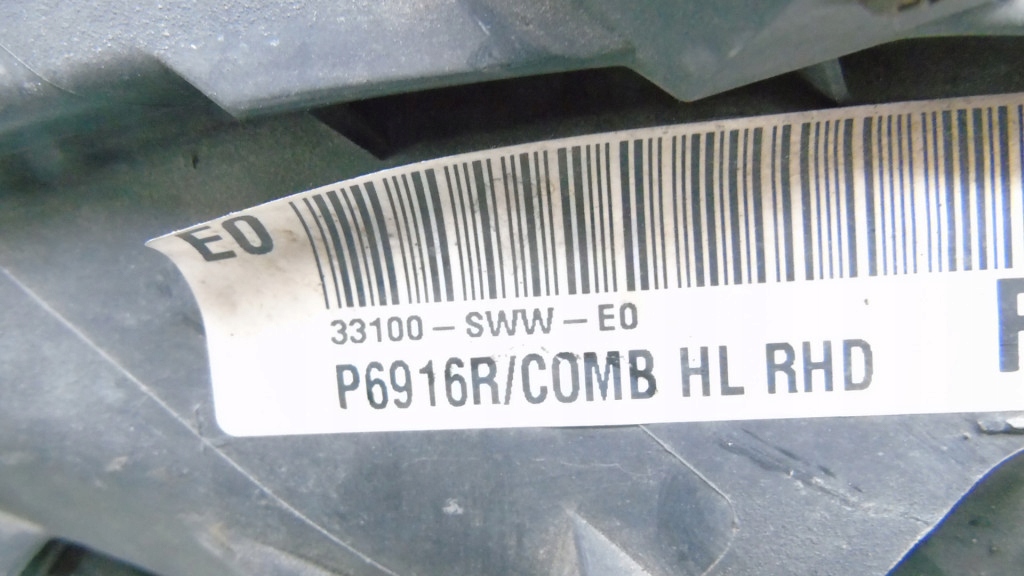 фото №7, Лампа правый перед правая honda cr-v crv iii 33100-sww-e0