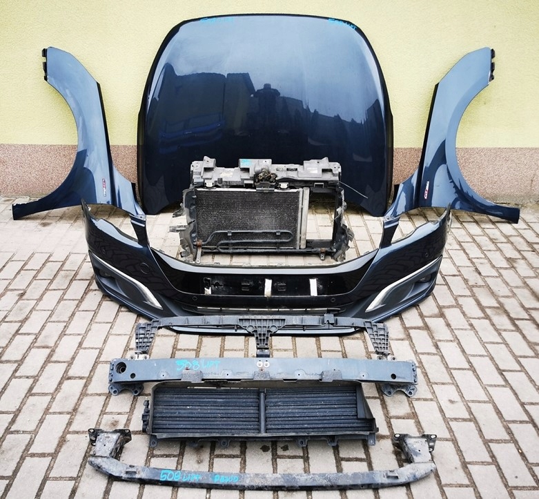 фото №7, Peugeot 508 i lift плита pod бампер перед демонтаж