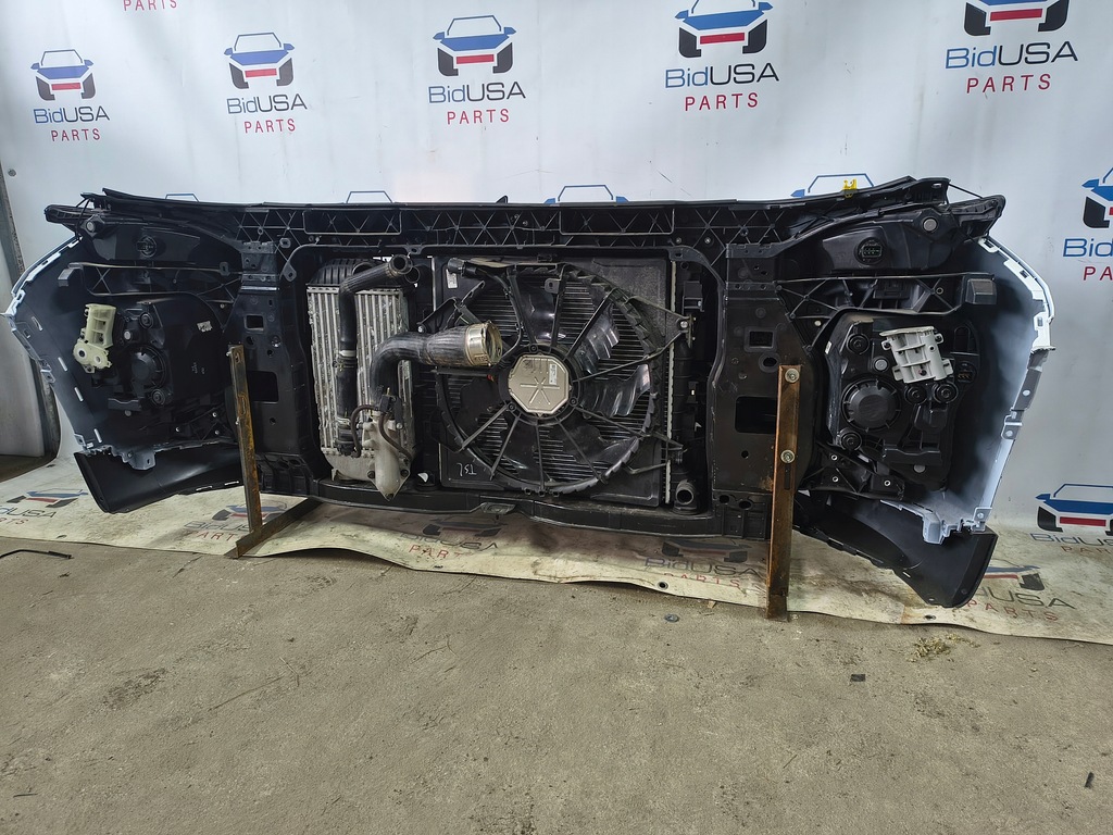 фото №10, Kompletny pas передній hyundai tucson 2020 радіатор бампер лампи перед