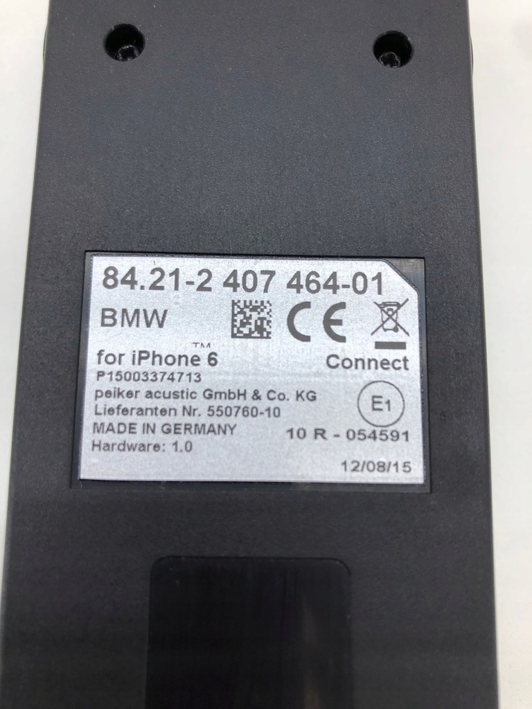 фото №7, Bmw x6 f16 f01 f30 f31 зарядное устройство модуль телефона адаптер 2407464