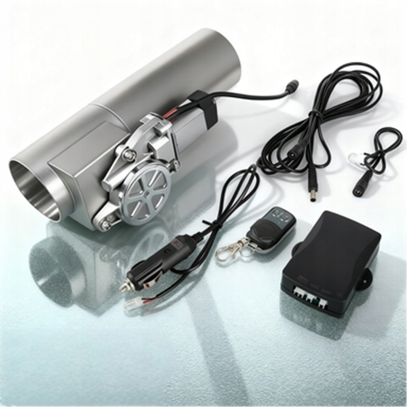 Электрическая дроссельная заслонка выхлоп на пульта 76mm Цена