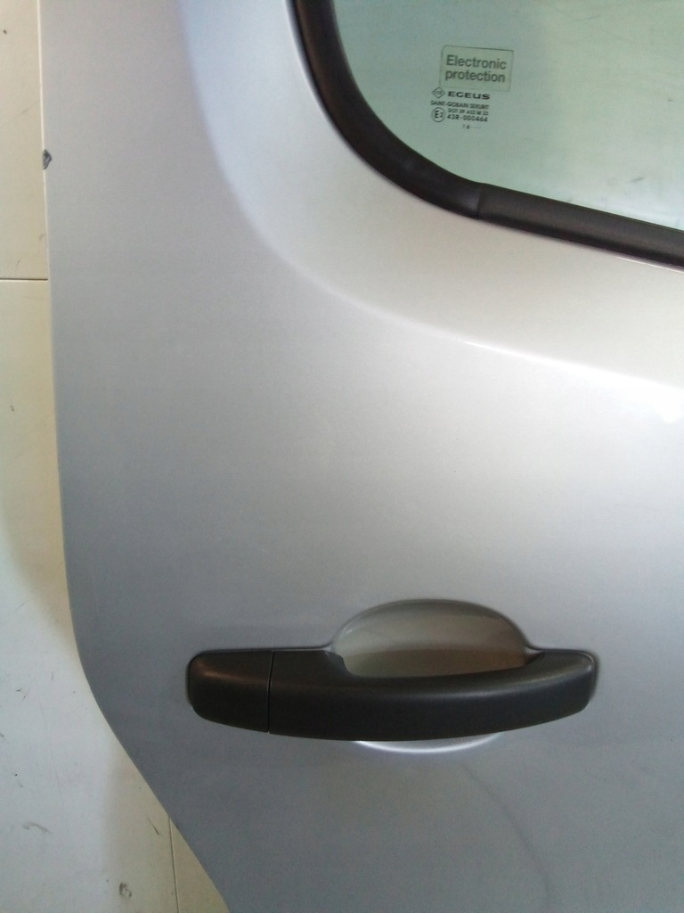 фото №5, I174 двері правий перед renault trafic 3 сріблястий