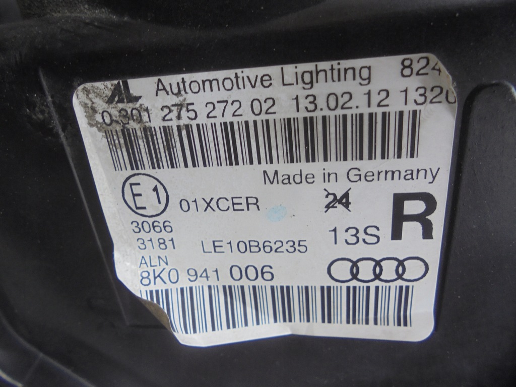 фото №11, Audi a4 b8 8k0 lift 12-16 allroad капот кришка двигуна демонтаж slask інше