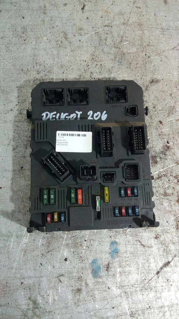 фото №1, Модуль bsi peugeot 206 i 9650584780