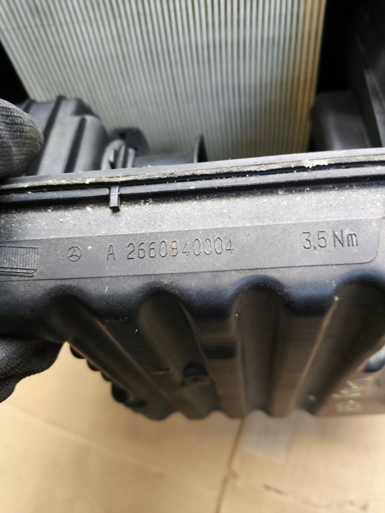фото №8, Mercedes w169 корпус фільтра повітря a2660940004 ?
