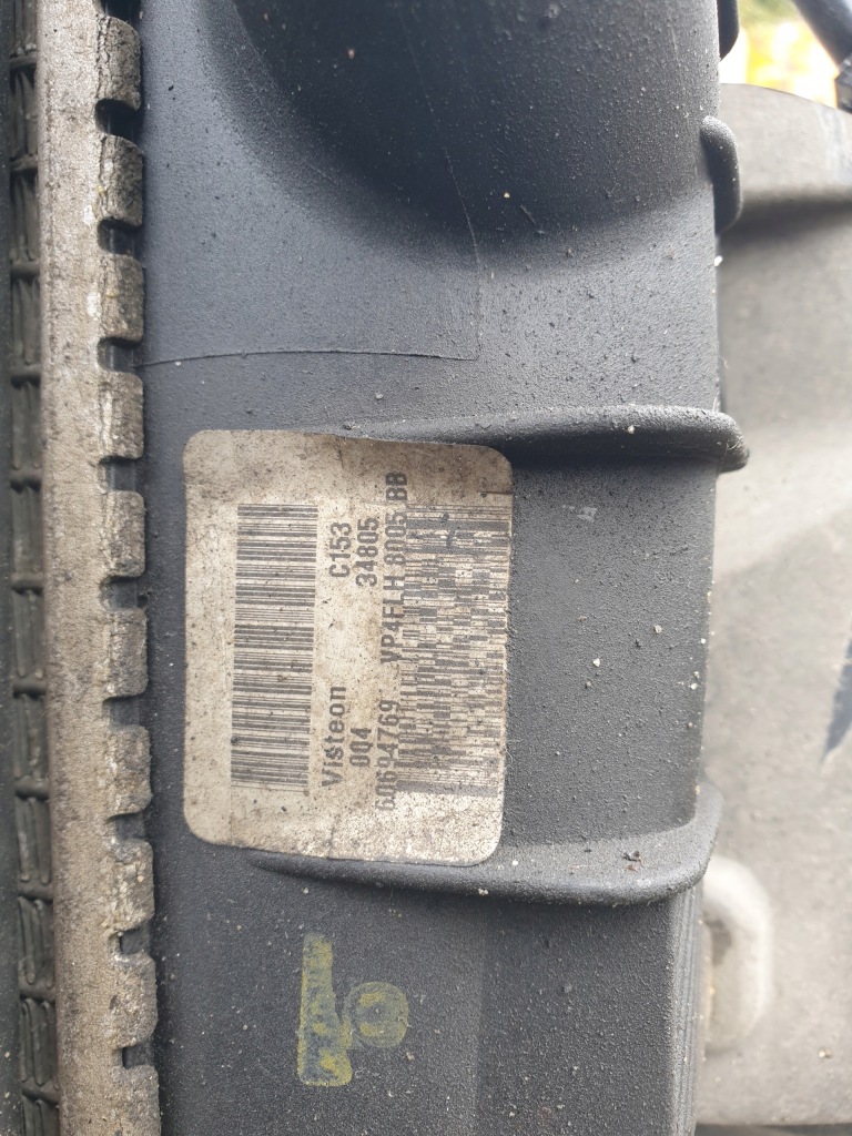 Комплект радіатор alfa romeo 159 1.9 jts Зі Шроту