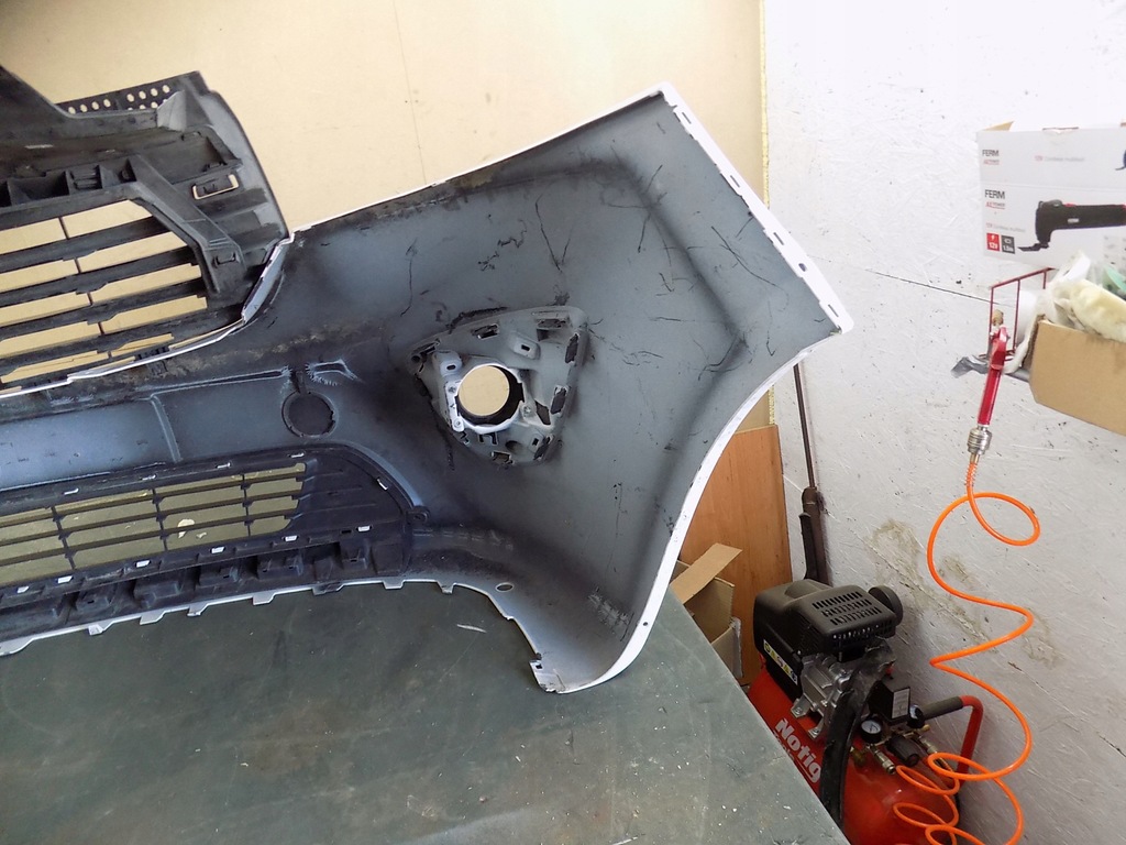 фото №12, Opel vivaro b renault trafic iii бампер перед передний 93868853 0ryginał