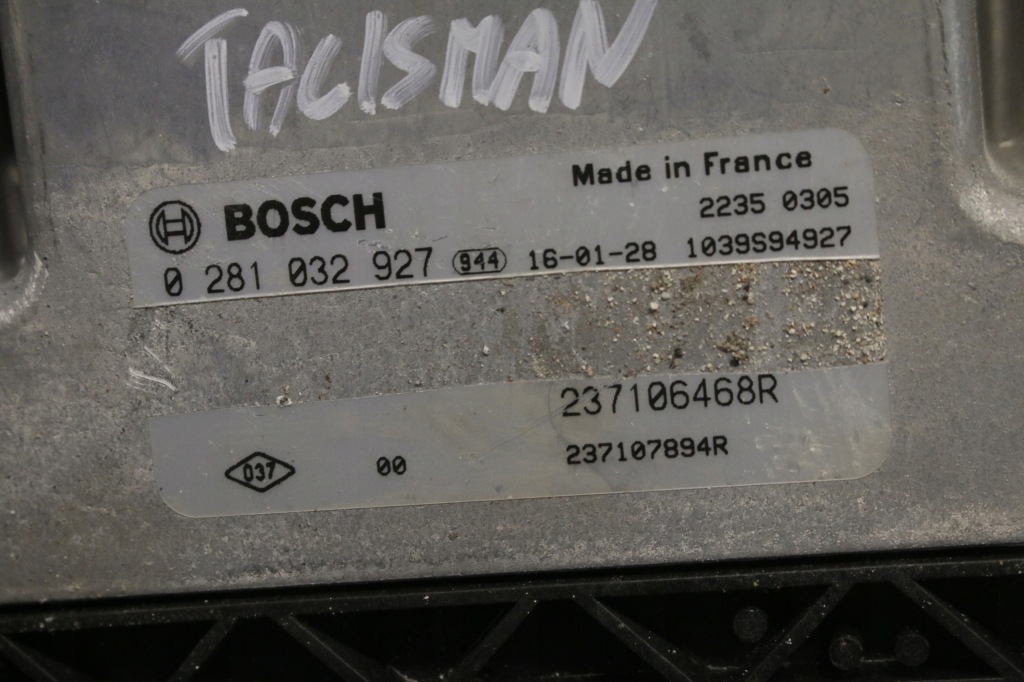 фото №6, Ecu renault talisman 1.6dci 0281032927 237106468r