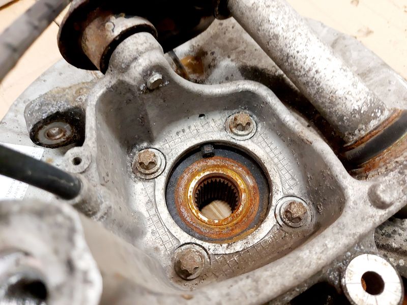 фото №6, Bmw 7 e65 4.4 v8 b поворотний кулак лівий задня