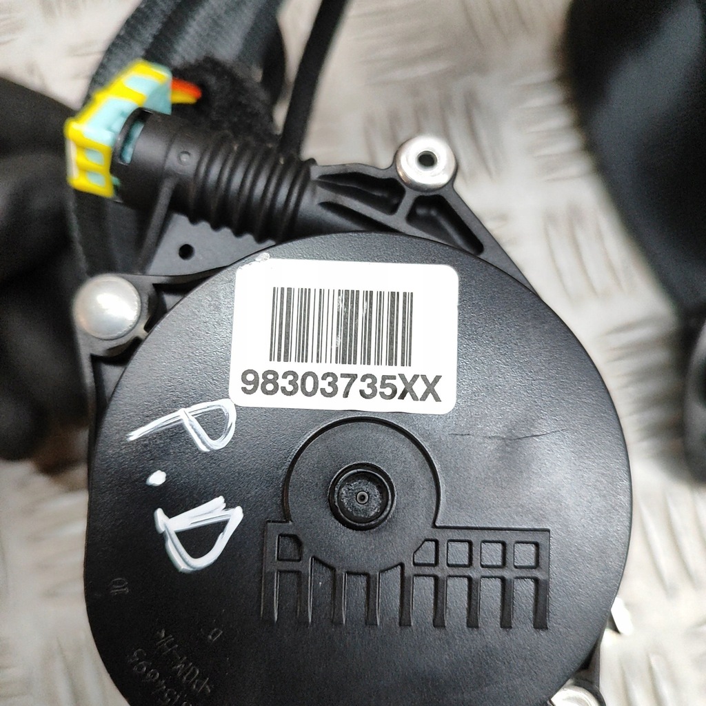 фото №6, Citroen c4 iii e-c4 2024 правая сторона pas безопасности сиденье передний