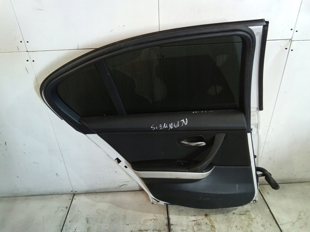 фото №7, I171 дверь левый задняя bmw e90 alpinweiss 3