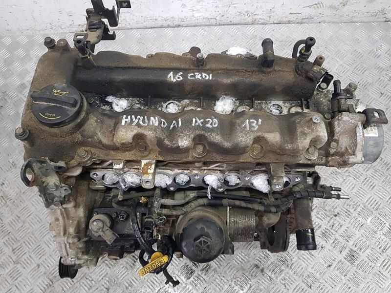 фото №1, Двигатель hyundai ix20 1.6 crdi d4fb