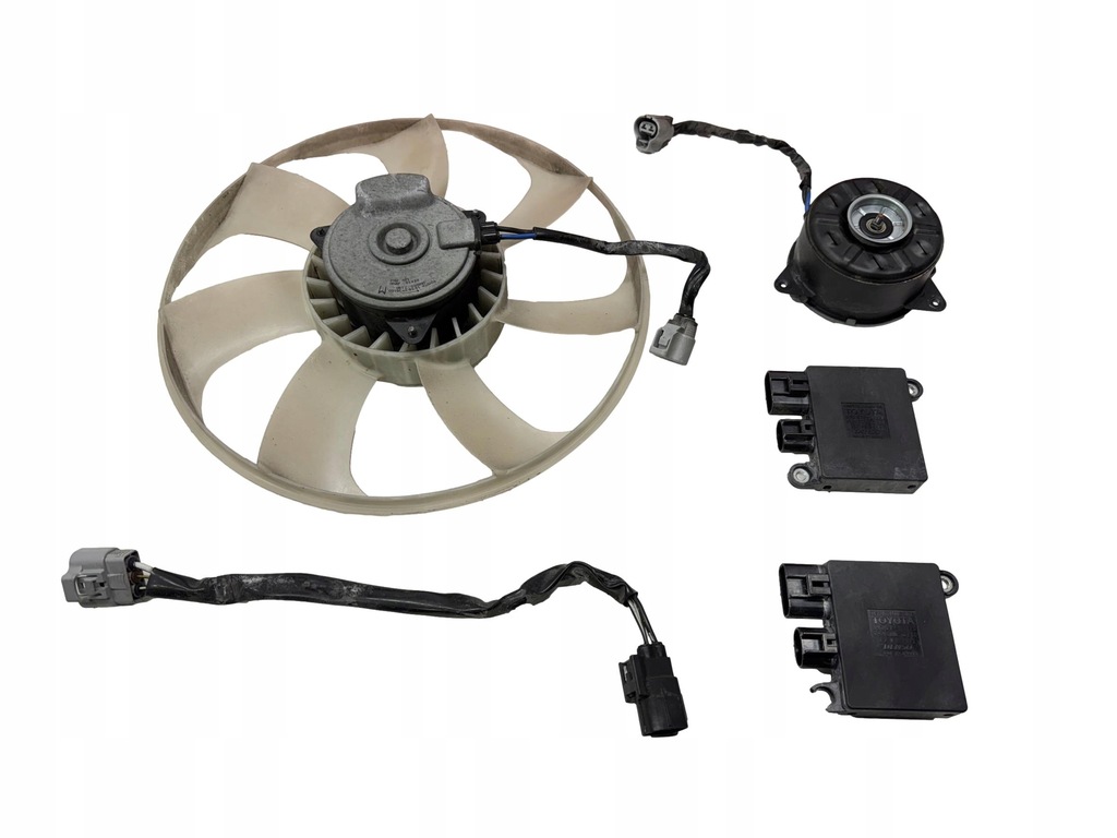 фото №1, Lexus rc rcf модуль вентилятор моторчик вентилятора вентилятор джгут