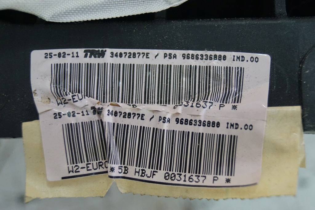 фото №10, Подушка подушка безопасности пассажира peugeot 508 i 9686336880