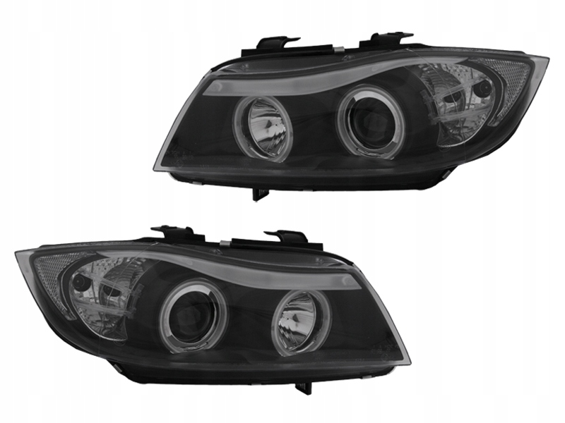 фото №1, Фара лампи kpl кільця angel eyes led тюнінг bmw 3 e90 e91 04-08