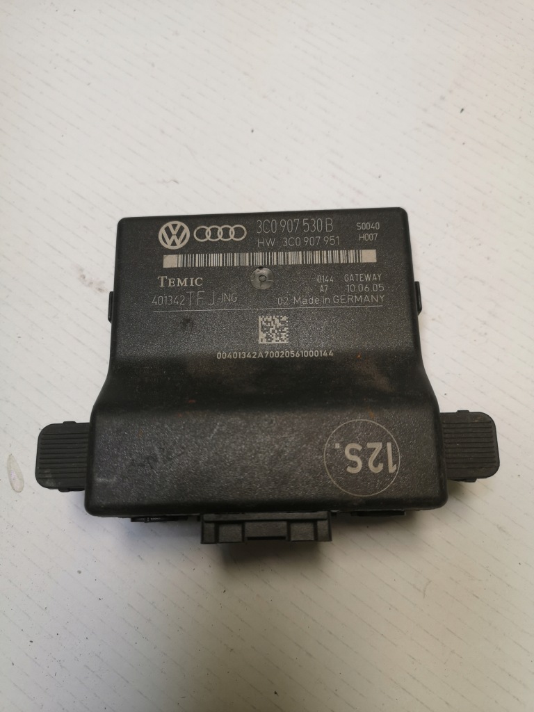 фото №1, Passat b6 блок управления модуль шлюз 3c0907530b