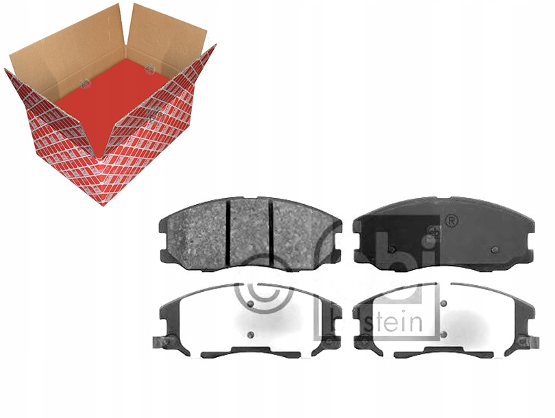 фото №1, Feb16632 тормозные колодки тормозной. opel antara 06- перед