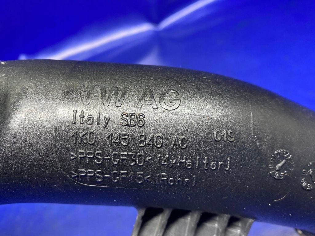фото №13, Wąż труба інтеркулер повітря audi a3 s3 8p 1k0145840ac 2.0 tdi cfg