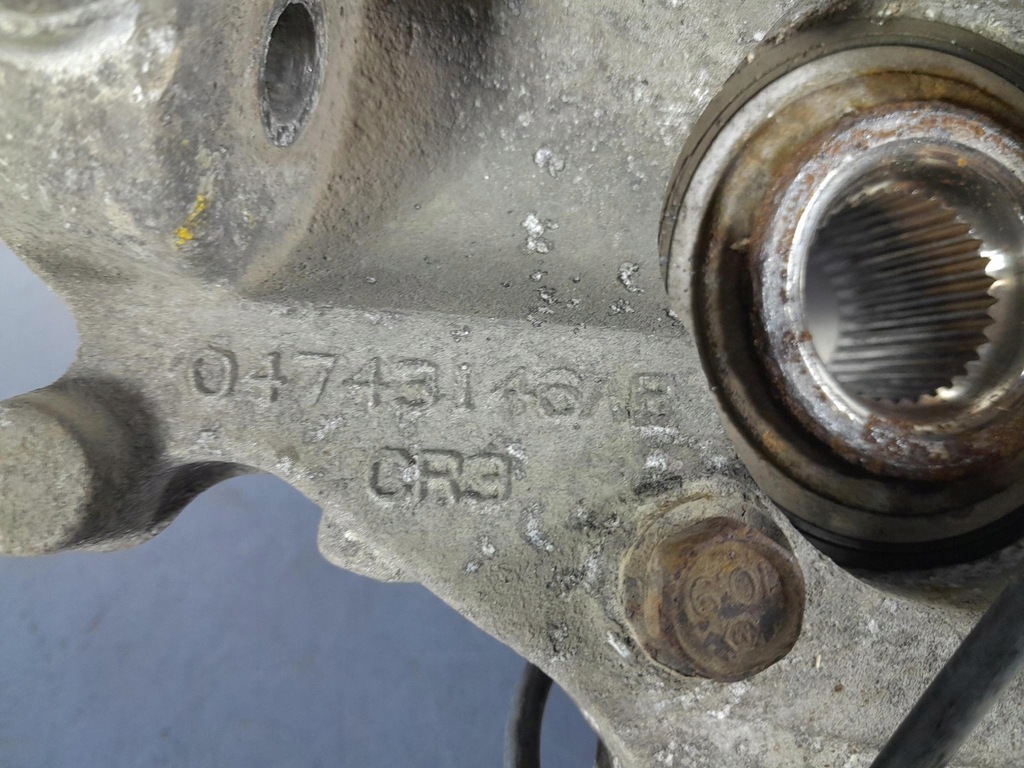 фото №5, Chrysler pacifica i 4.0 поворотный кулак перед правая