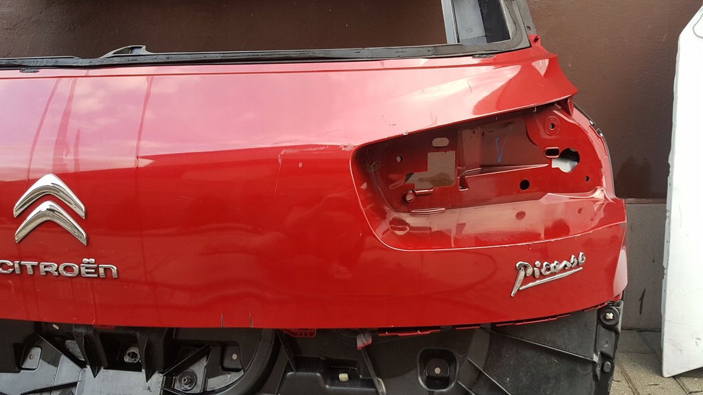 фото №7, Крышка багажника багажника задняя citroen c4 picasso ii