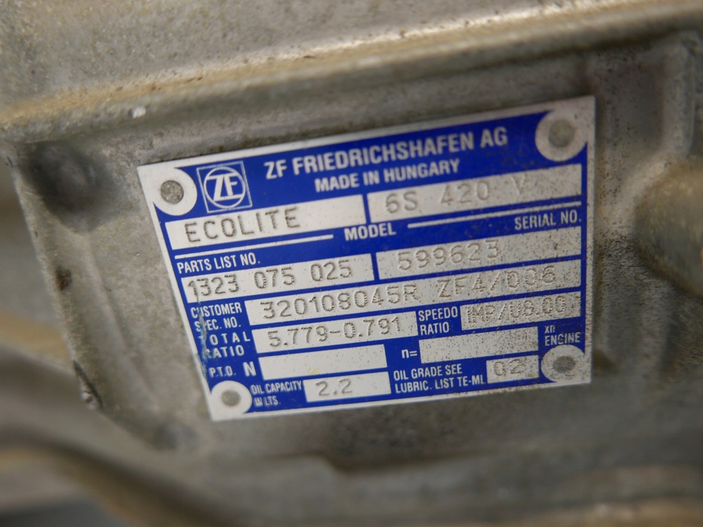 фото №4, Коробка передач передач renault master iii привод задняя rwd