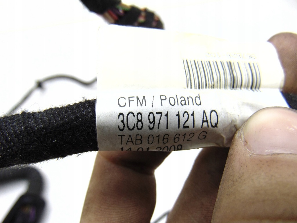 фото №5, Жгут электропроводка дверь правый перед passat cc eu