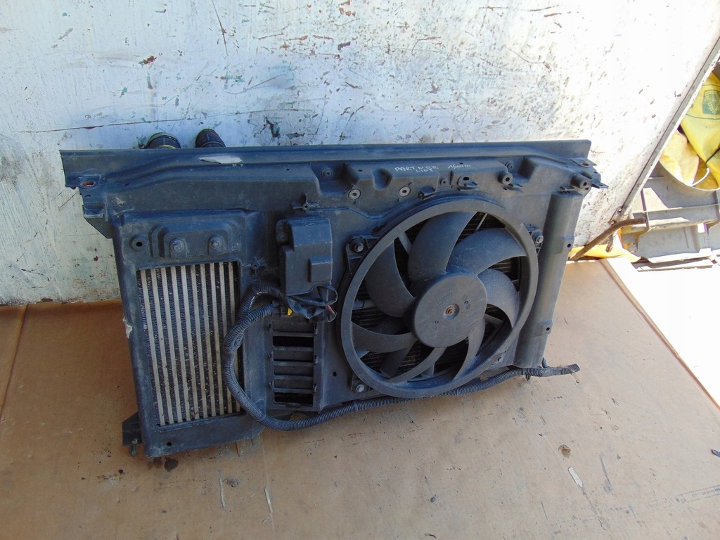 фото №6, Комплект радіатор вентилятор peugeot partner iii lift 1.6 e-hdi