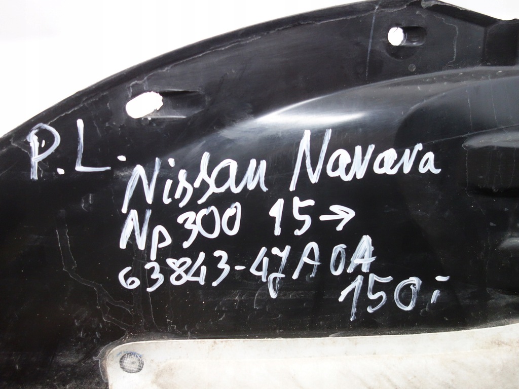 фото №7, Подкрылок перед левая nissan navara np300 2015- 63843-4ja0a