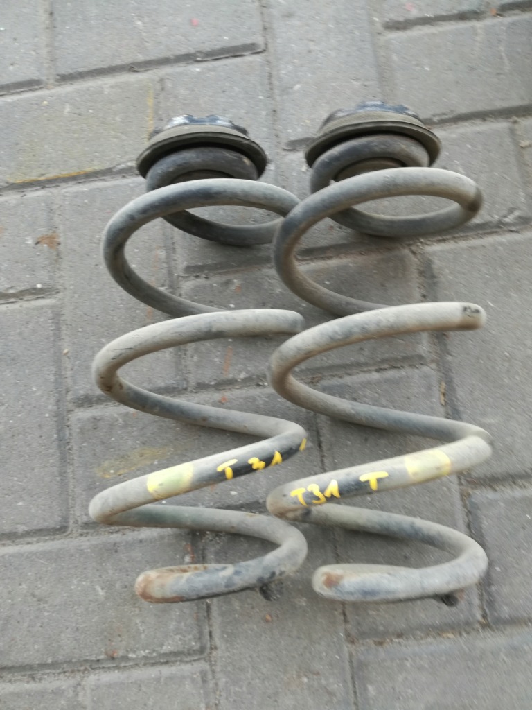 фото №1, Nissan x-trail t31 2008- 2014 rok пружина подвеска задняя 2 штуки комплект