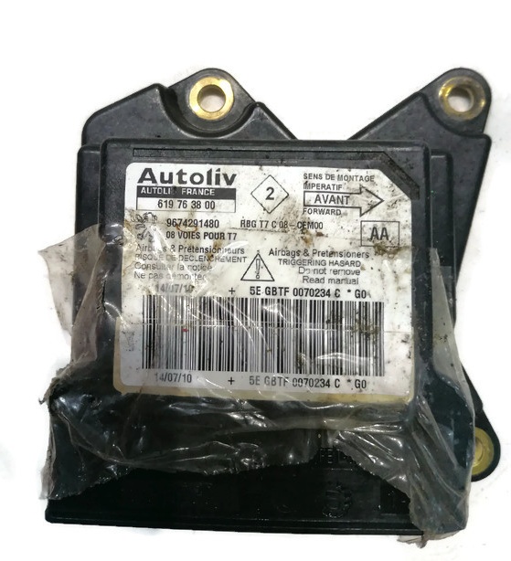 фото №1, Peugeot 308 модуль датчик подушка безпеки 9674291480