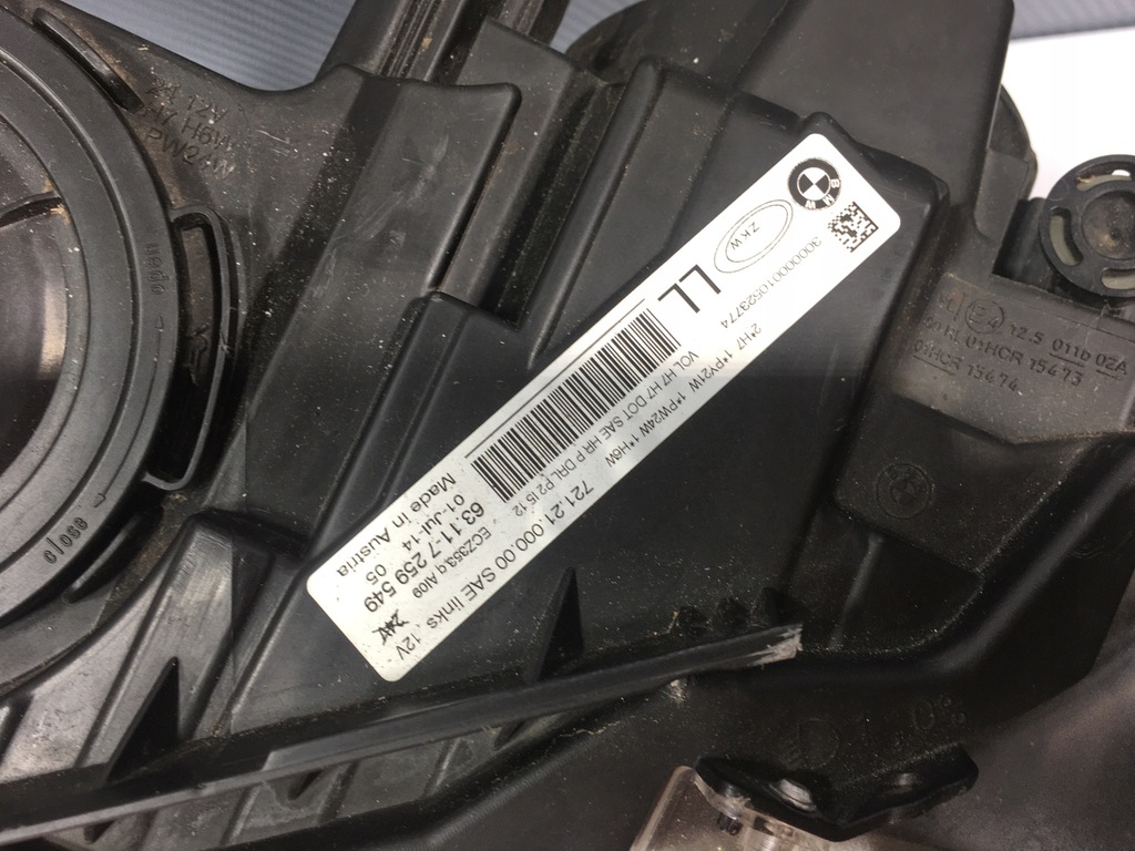 фото №6, Bmw f30 f31 правая лампа перед zkw