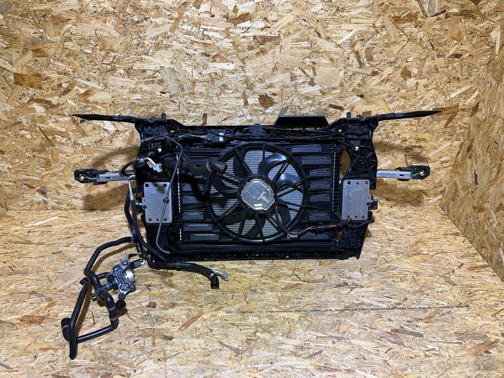 фото №13, Audi q5 80a lift 22r ly9b капот + бампер перед + pas передний радиатор oem