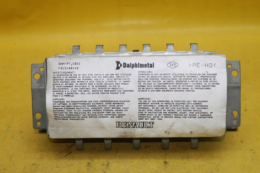 фото №1, Подушка безопасности подушка пассажира 8200788813 clio iii