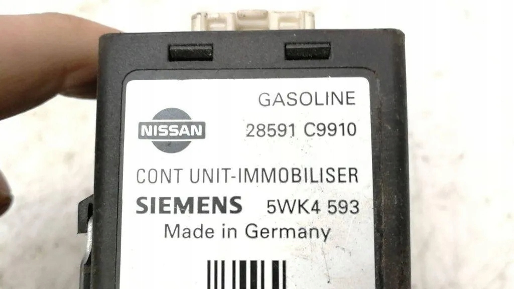 Купить Модуль иммобилайзер nissan primera хэтчбек p11 28591c9910 2.0l бензиновый