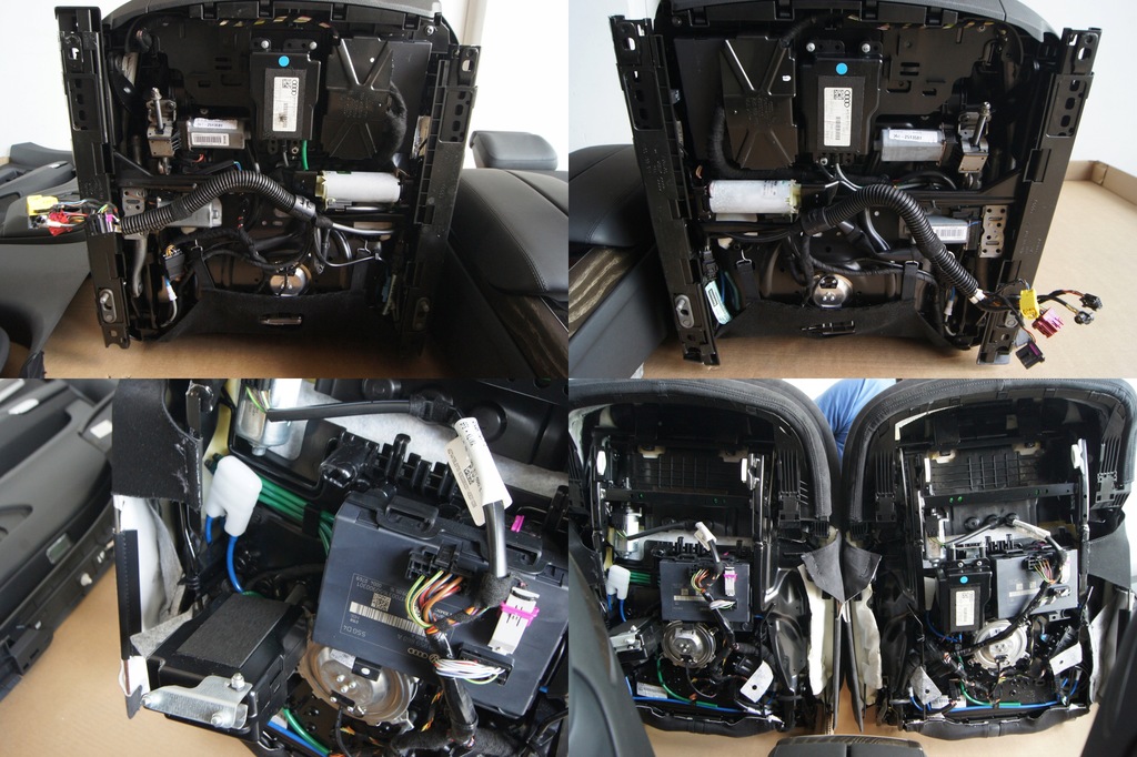 фото №12, Audi a8 салон сиденья вентилируемые массаж мониторы