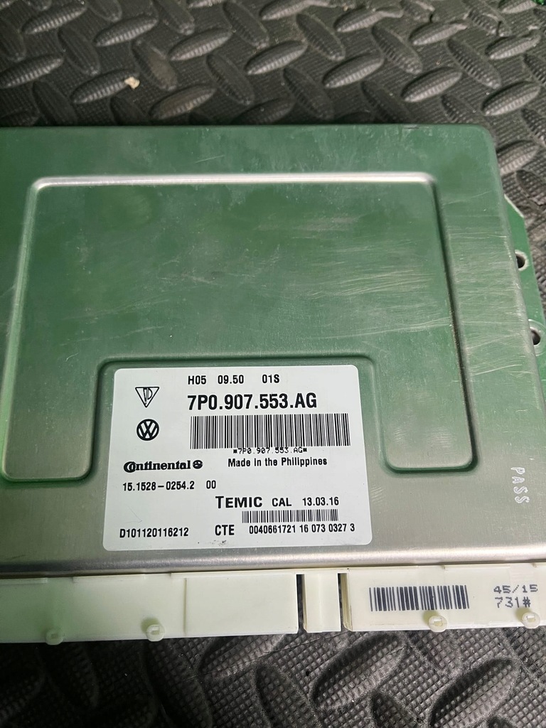 фото №1, Porsche cayenne 92a 2016 модуль подвеска пневматический