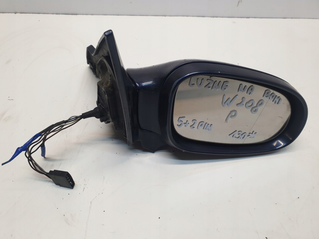 Купить Зеркало правое 5+2 pin mercedes-benz w208
