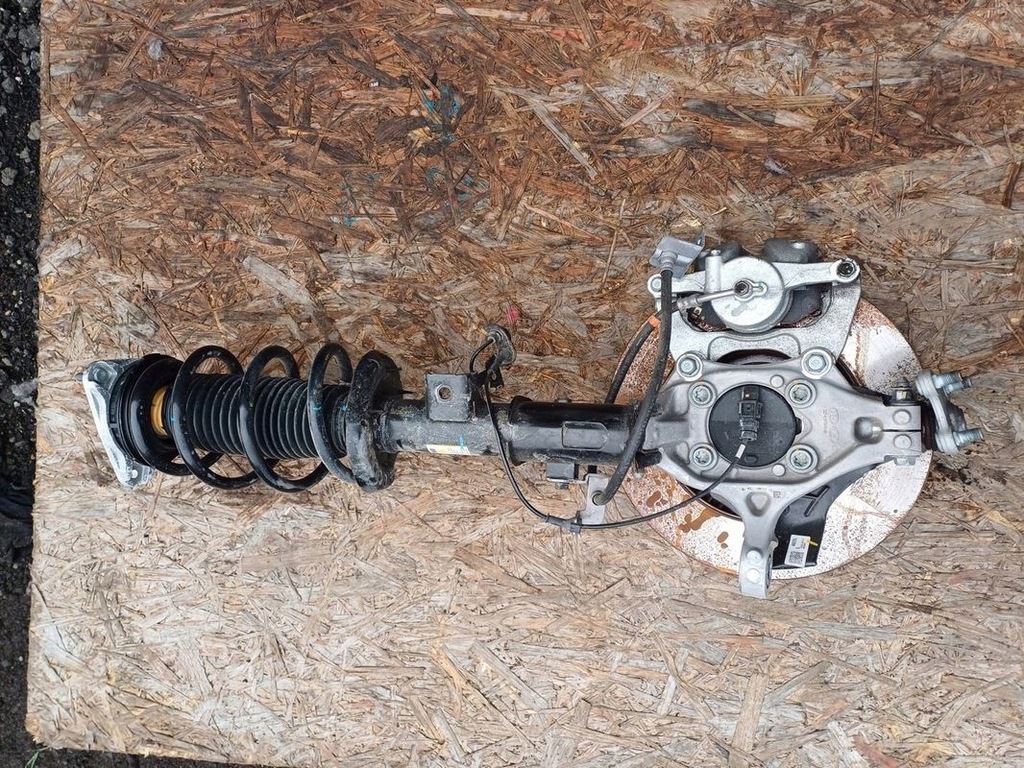 фото №6, Амортизационная стойка подвеска поворотный кулак левая перед kia ev6 2x4 22r 54650-cv200