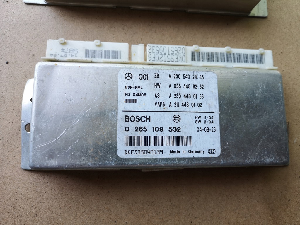 фото №1, Модуль esp 2305402445 mercedes w211 w219 r230