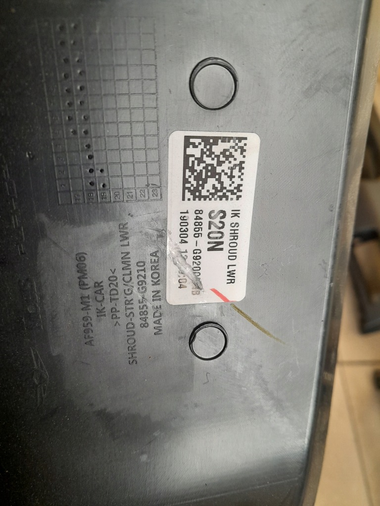 фото №10, Hyundai genesis g70 2019r бардачок защита zaślpepka молдинг рамка воздуховод