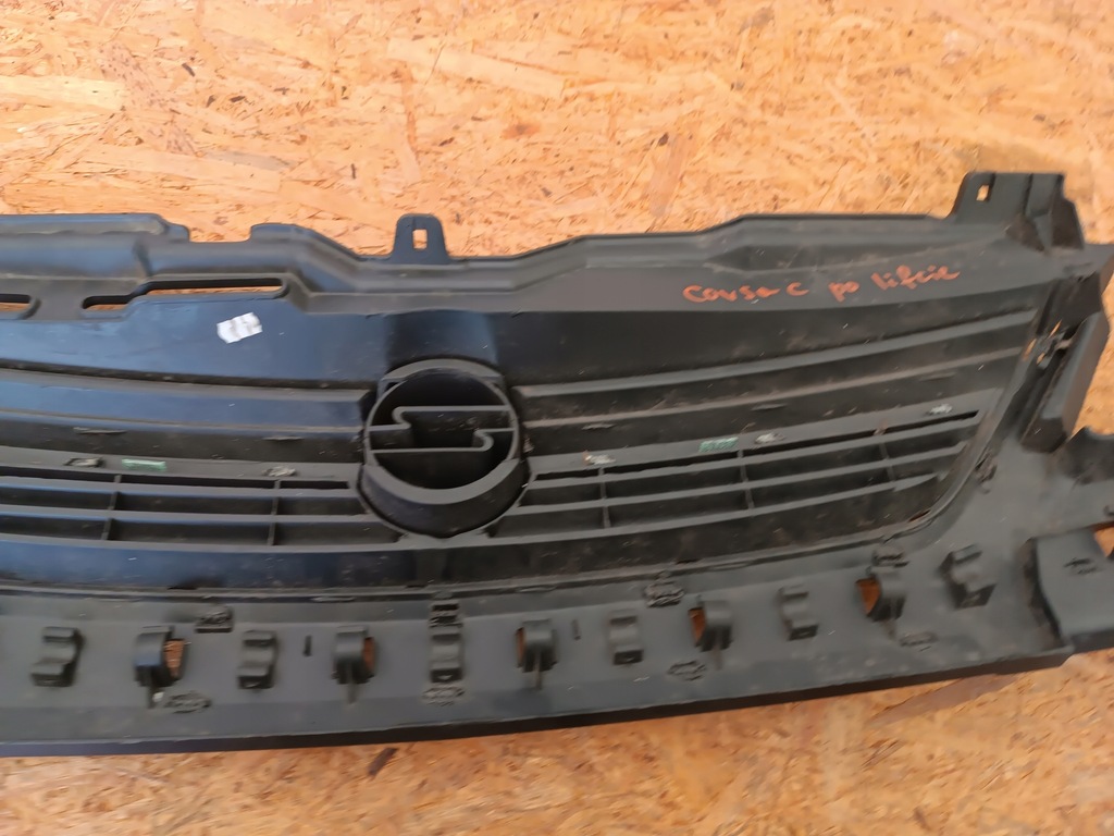 фото №11, 13120828 opel corsa c lift решётка радиатора решётка радиатора бампера перед